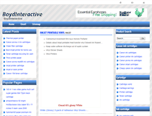 Tablet Screenshot of boydinteractive.com